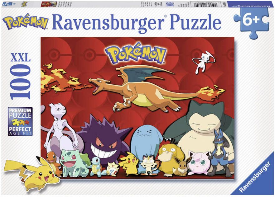 Ravensburger Pok&#xE9, mon XXL Jigsaw Puzzle(100 Pieces )