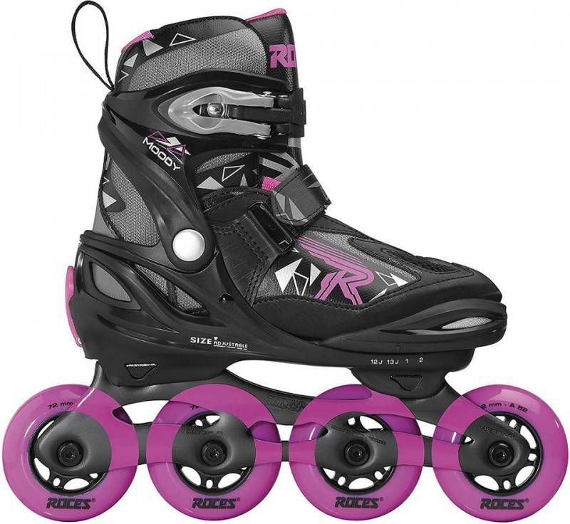 Roces Inlineskates Moody Girl Meisjes Zwart/roze 35