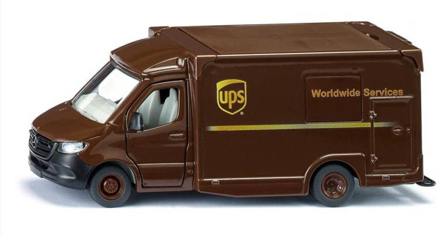 Siku Speelgoed bestelwagen Super, Mercedes Benz Sprinter UPS pakketdienst(1920 )