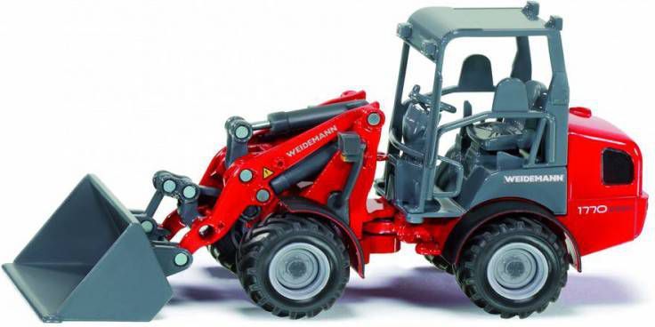 Siku Wiedemann Hoftrac 1770 Cx50 Landbouwlader Rood(3059 )