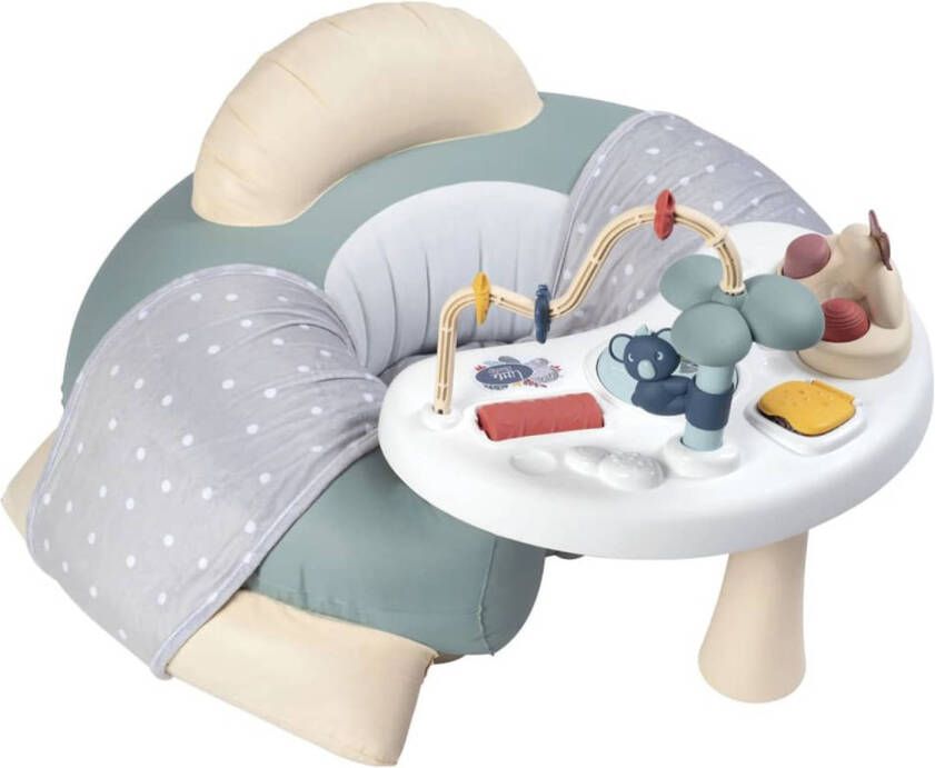 Smoby Zitje Little Cosy Seat Opblaasbaar Met Activiteitentafel