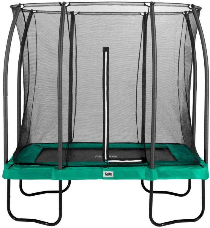 Salta Comfort Edition Trampoline met Veiligheidsnet 153 x 214 cm Groen