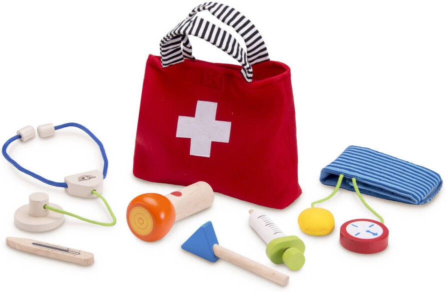 Wonderworld Doktersspeelgoed 7 delig hout HOUT192437