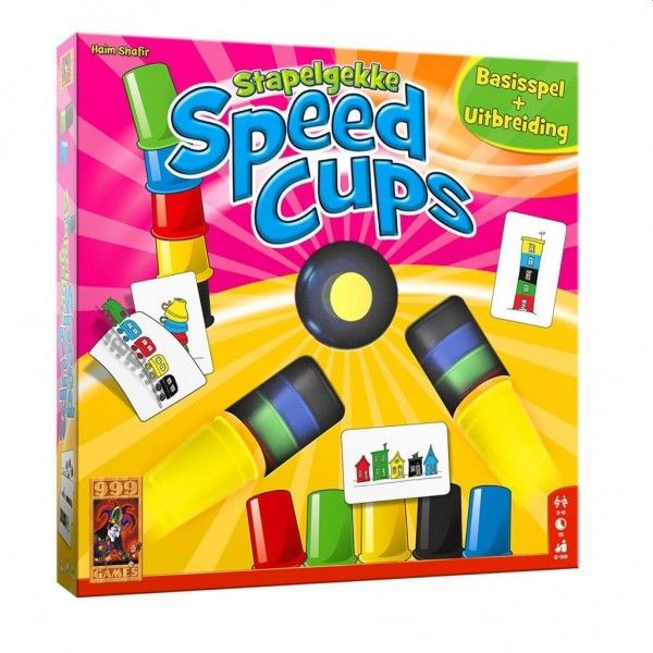 999 Games Stapelgekke Speedcups 6 spelers kinderspel