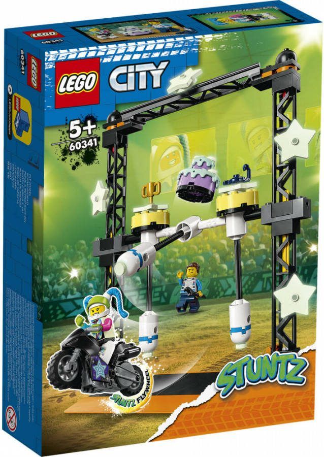Lego City Stuntz The Knockdown Stunt Challenge Set(60341 )