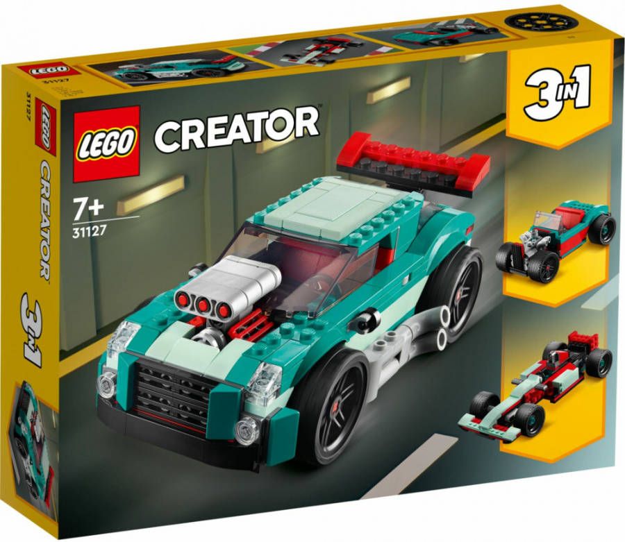 Lego Creator 3 in 1 Street Racer Model Toy Cars Set(31127 )
