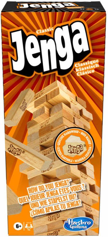 Hasbro Gaming Jenga classic denkspel