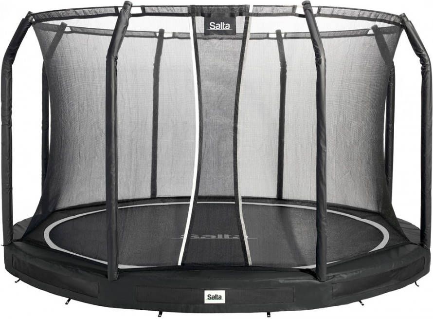 Salta Trampoline Premium Ground(incl. veiligheidsnet) 251 cm Zwart