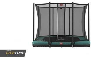 Thystoys Trampoline Berg Ultim Favorit Inground(Incl. Veiligheidsnet) 190 X 280 Cm Groen