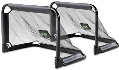 EXIT TOYS EXIT Pico stalen voetbaldoel 90x60cm(set van 2) zwart