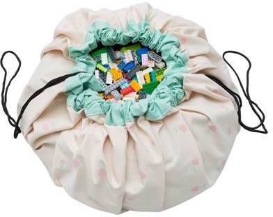 Play&Go 2 in 1 opbergzak/speelkleed Cherry Love