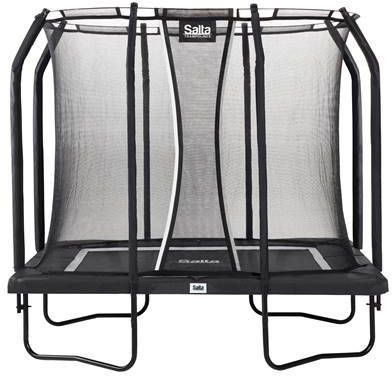Salta Premium Edition Trampoline met Veiligheidsnet Zwart 214 x 153 cm