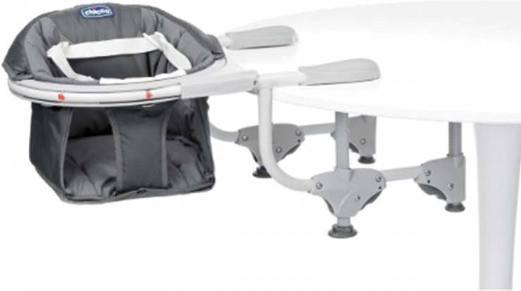 Chicco Hangstoeltje 34 X 46 Cm Nylon/aluminium Grijs 2 delig