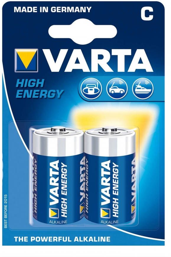 Varta Longlife Power C/LR14 Batterij 4914110412 1.5V 1x2