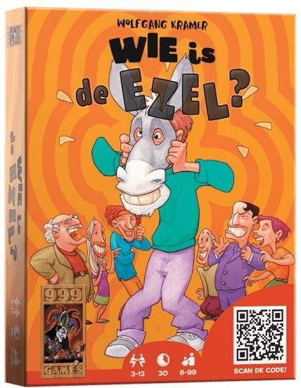999 Games Wie Is De Ezel Spel Geen Kleur