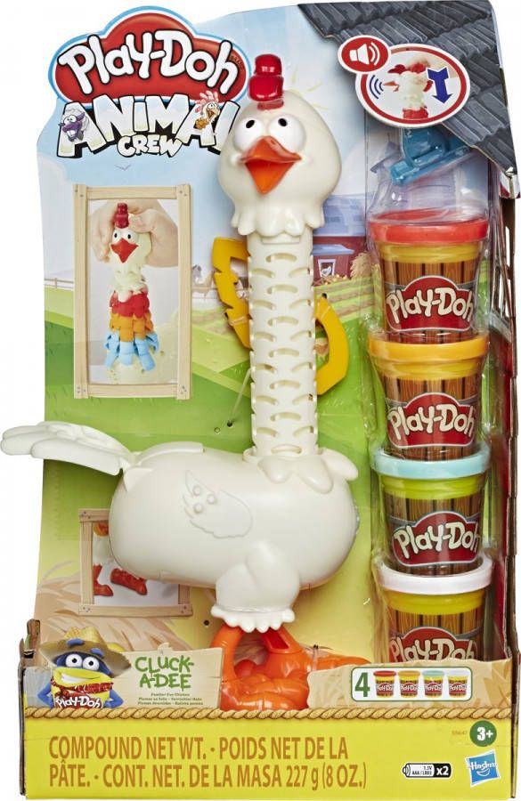 Play-Doh Hasbro Play Doh Animal Crew Kukele Kip klei