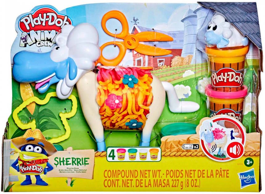 Play-Doh Play doh Kleiset Schaap Sherrie Junior 9 delig