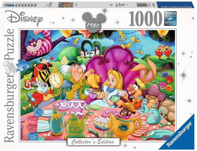 Ravensburger Disney Collector's Edition Alice in Wonderland 1000 piece Jigsaw Puzzle