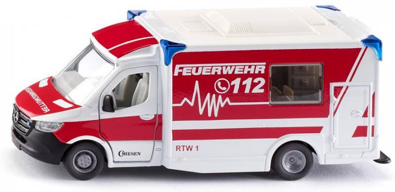 Siku Speelgoed ambulance Super, Mercedes Benz Sprinter Miesen type C ambulanceauto(2115 )