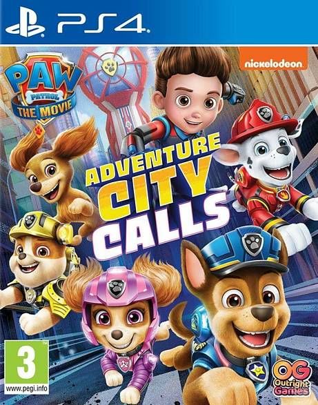 Bandai Namco (console) Paw Patrol The Movie Adventure City Calls Playstation 4