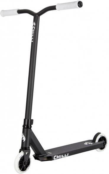 Chilli Base Pro Black White Stuntstep Complete