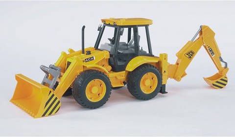 Bruder ® Speelgoed graafmachine JCB 4CX laadschop Made in Germany