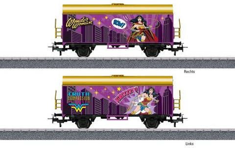 Märklin Goederenwagon start up koelwagen Wonder Woman 44828