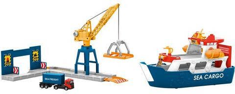 Märklin Modelspoorbaan gebouw my world vrachtschip en havenkraan 72223