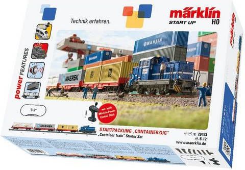 Märklin Modelspoorbaanset start up containertrein 29453 Voor beginners, Made in Europe