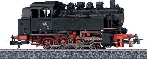 Märklin Tenderlocomotief start up zware rangeerlocomotief BR 81, DB