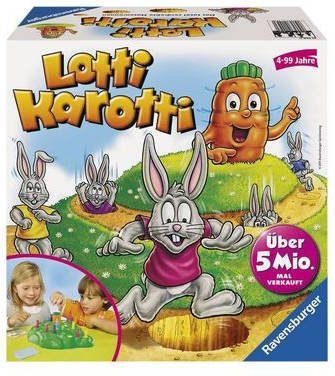 Ravensburger Spel Lotti Karotti Made in Germany, FSC® beschermt bos wereldwijd