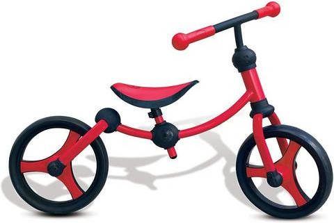 smarTrike ® Loopfiets Running Bike rood Met 2 balans treden