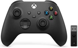 Microsoft Xbox Next Generation Controller Met Windows 10 Draadloze Adapter Zwart