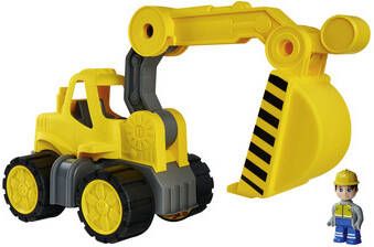 BIG Speelgoed graafmachine Power worker graafmachine + figuur Made in Germany