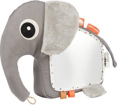 Done by Deer vloer spiegel Elphee Grey activiteiten knuffel 26 cm