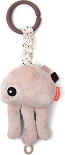 Done by Deer To go friend met ophanghaak Jelly Powder knuffel 9.5 cm