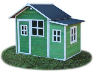 EXIT TOYS EXIT Loft 150 houten speelhuis groen