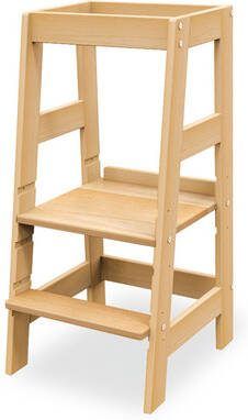 Pinolino ® Stahulp Lernturm Fino onbehandeld, made in europe