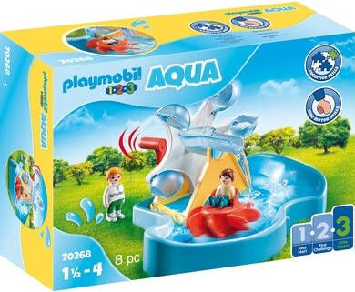 PLAYMOBIL AQUA Water Wheel Carousel For 18+ Months(70268 )
