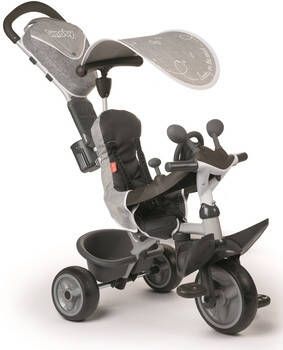 Smoby driewieler Baby Driver Comfort 2 Grijs