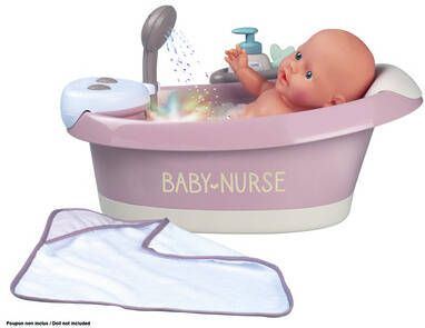 Smoby Poppenbad met accessoires 2 in 1 Baby Nurse Balneo