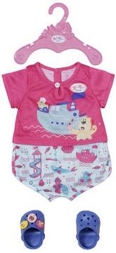 Zapf Creation BABY born Bath Pyjama & Klompen 43 cm