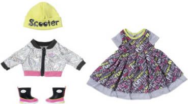 Baby Born Poppenkleding City Deluxe Style, 43 cm(set, 5 delig )