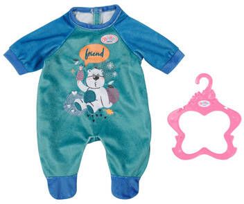 Baby Born Poppenkleding Boxpakje blauw, 43 cm met kleerhanger