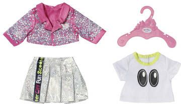 Baby Born Poppenkleding City Outfit, 43 cm(set, 4 delig )