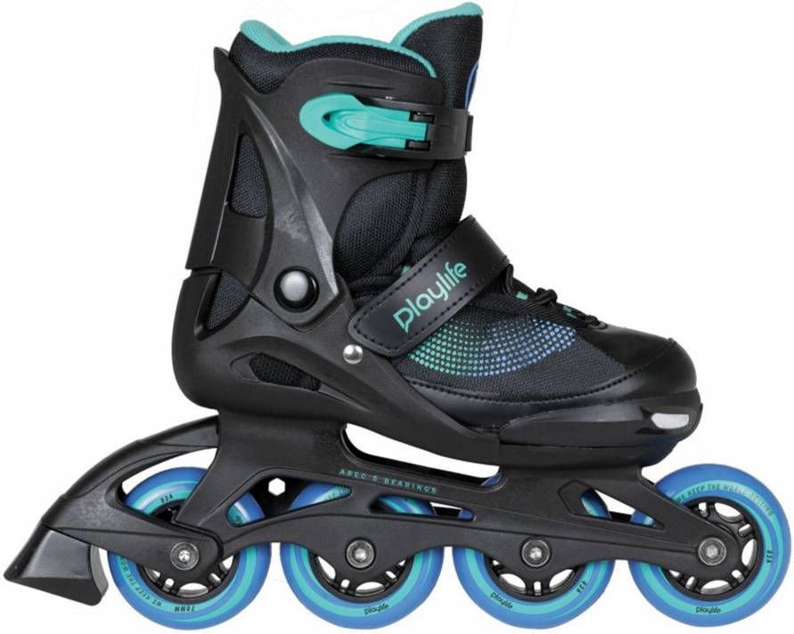Powerslide Inlineskates Playlife Joker Junior Zwart/groen/blauw Mt 31 34