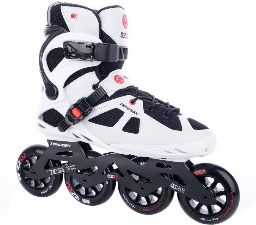 Tempish Inline Skates Ezza 90 Softboot 85a Wit/zwart