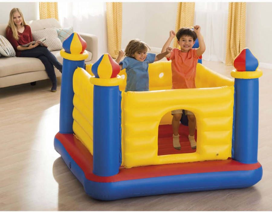 Intex Kids Springkussen Jump O Lene kasteel PVC