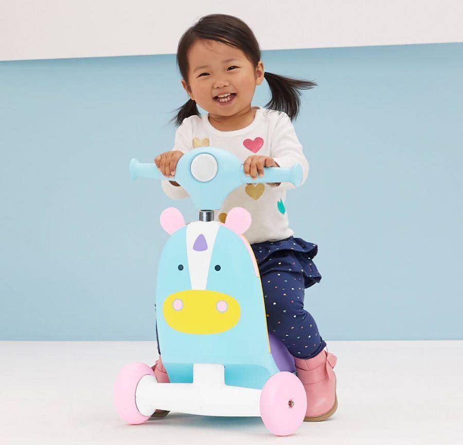 SkipHop Skip Hop 3 in 1 Scooter Eenhoorn