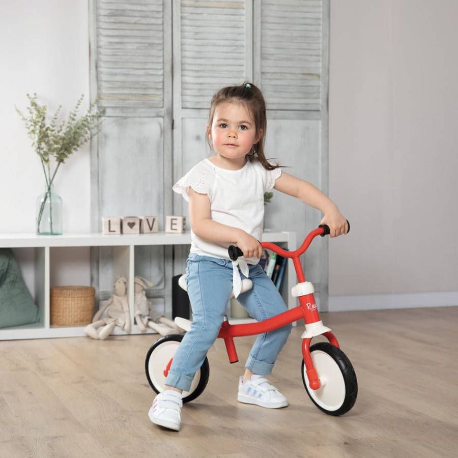 Smoby Loopfiets Rookie rood